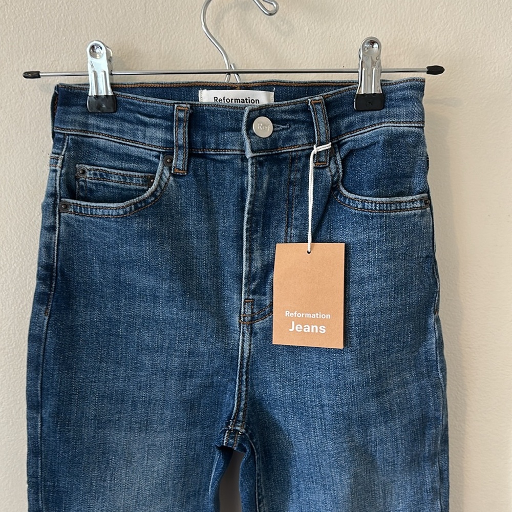 Reformation NWT Denim Bundle - Size 23 + 24 - Picture 10 of 16